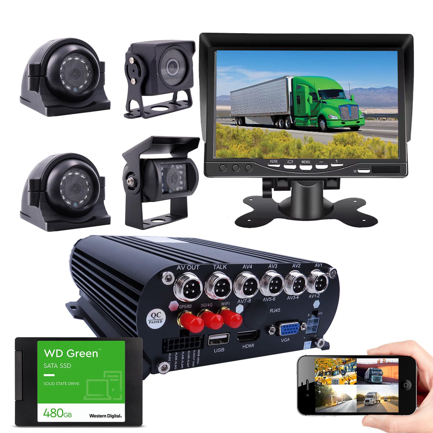 Vehicle Surveillance, Gaadi me Camera, Truck Me Camera, Car Me Camera in Kanpur, Truck Me Camera in Kanpur,  